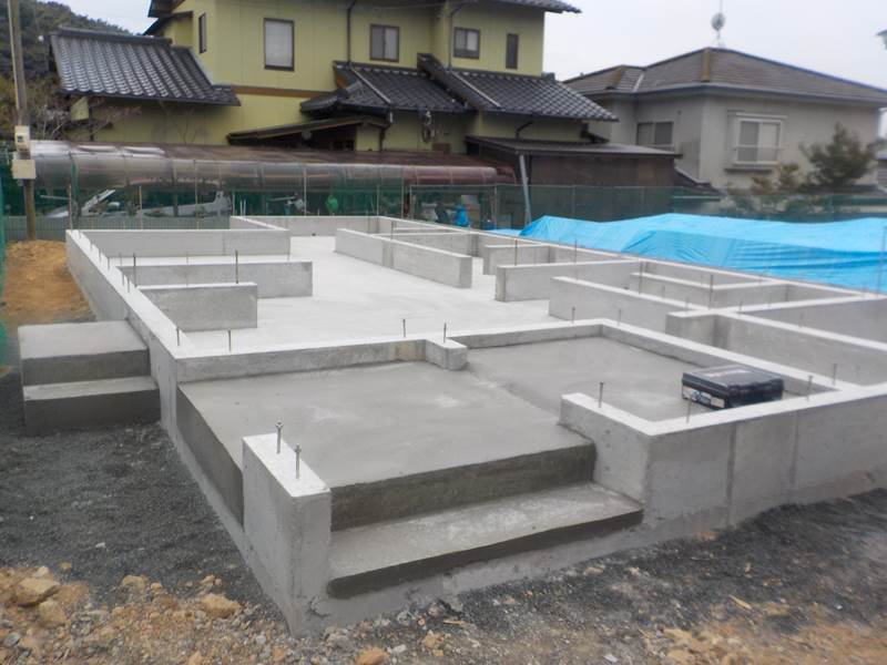 立派な基礎が完成しました
