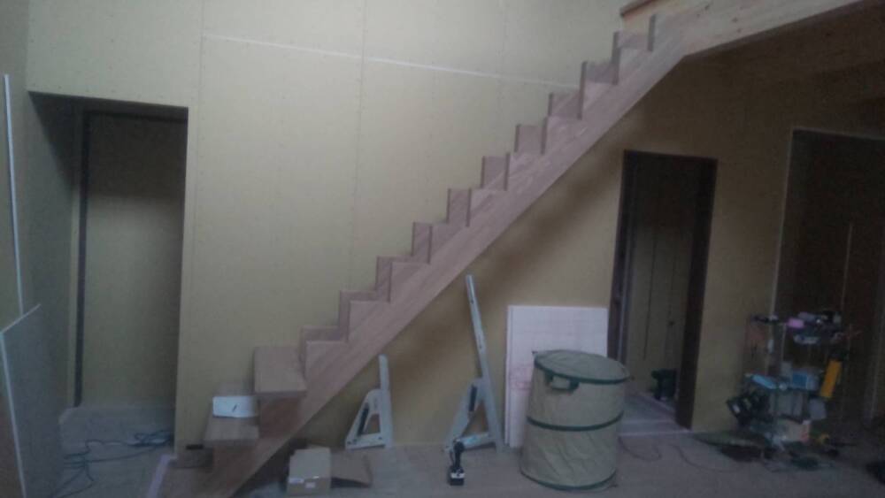 内部施工状況