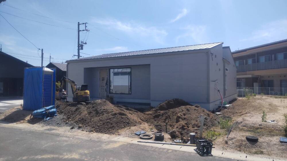 外部施工状況