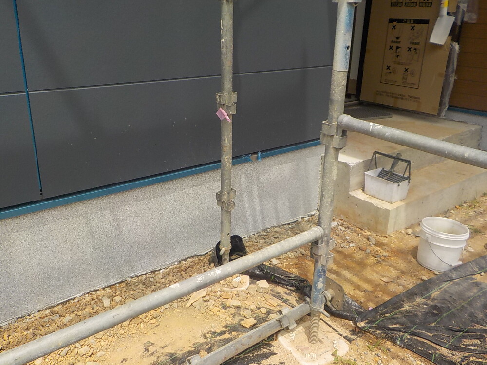 外部施工状況