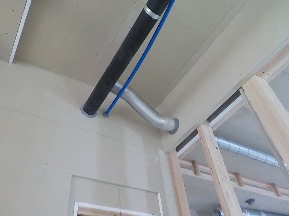 内部施工状況