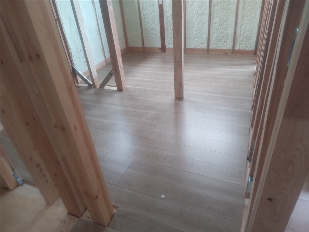 内部施工状況
