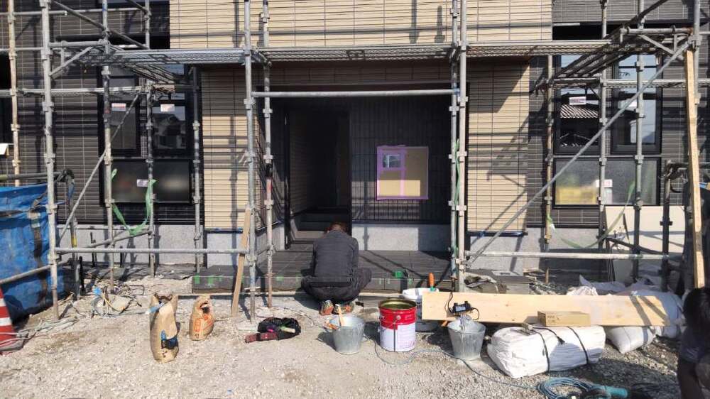外部施工状況