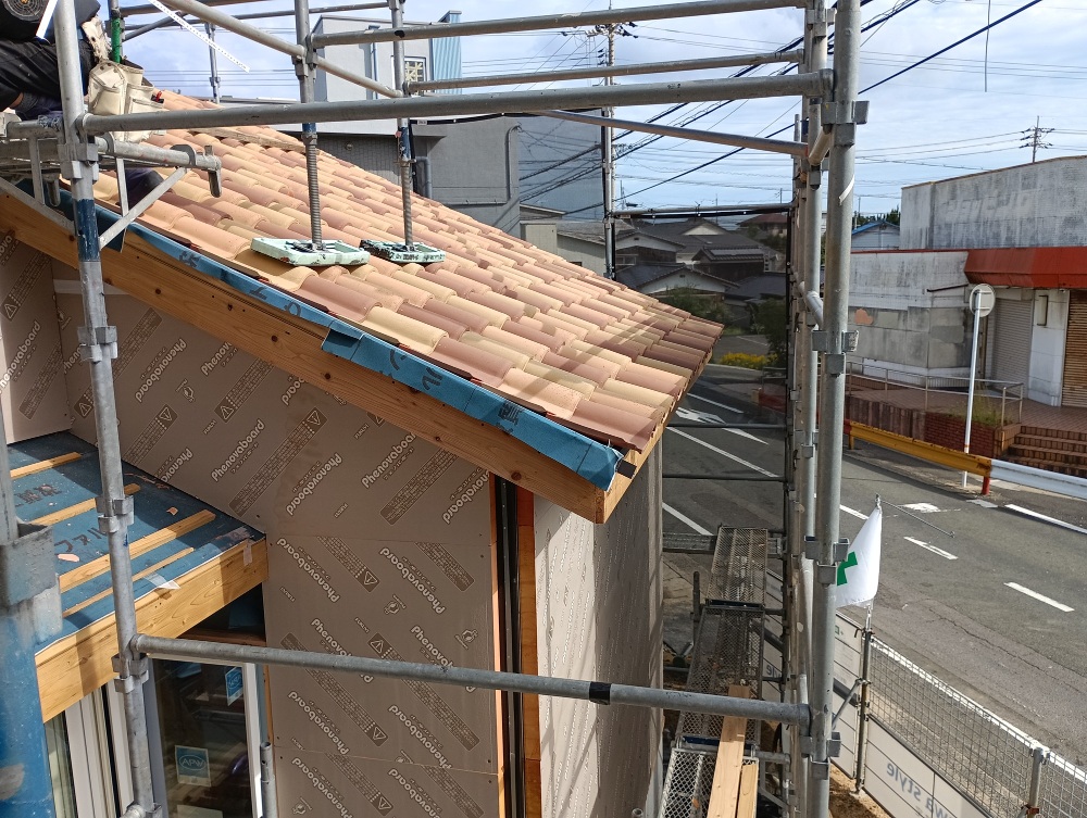外部施工状況