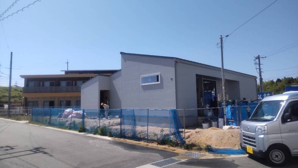 外部施工状況