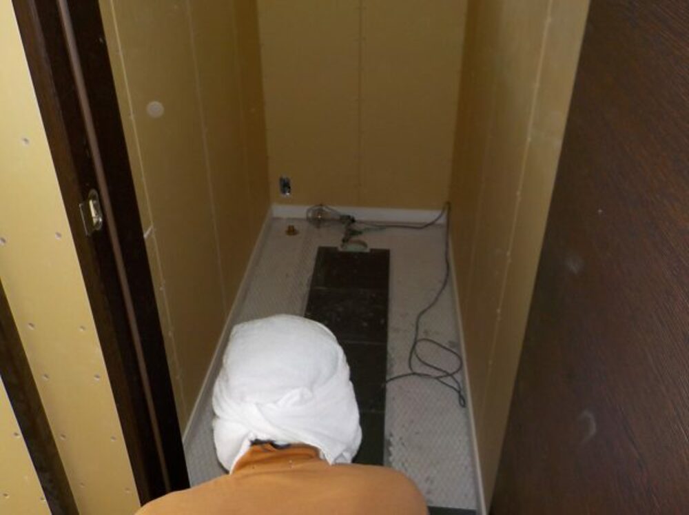 内部施工状況
