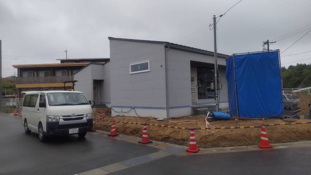 外部施工状況