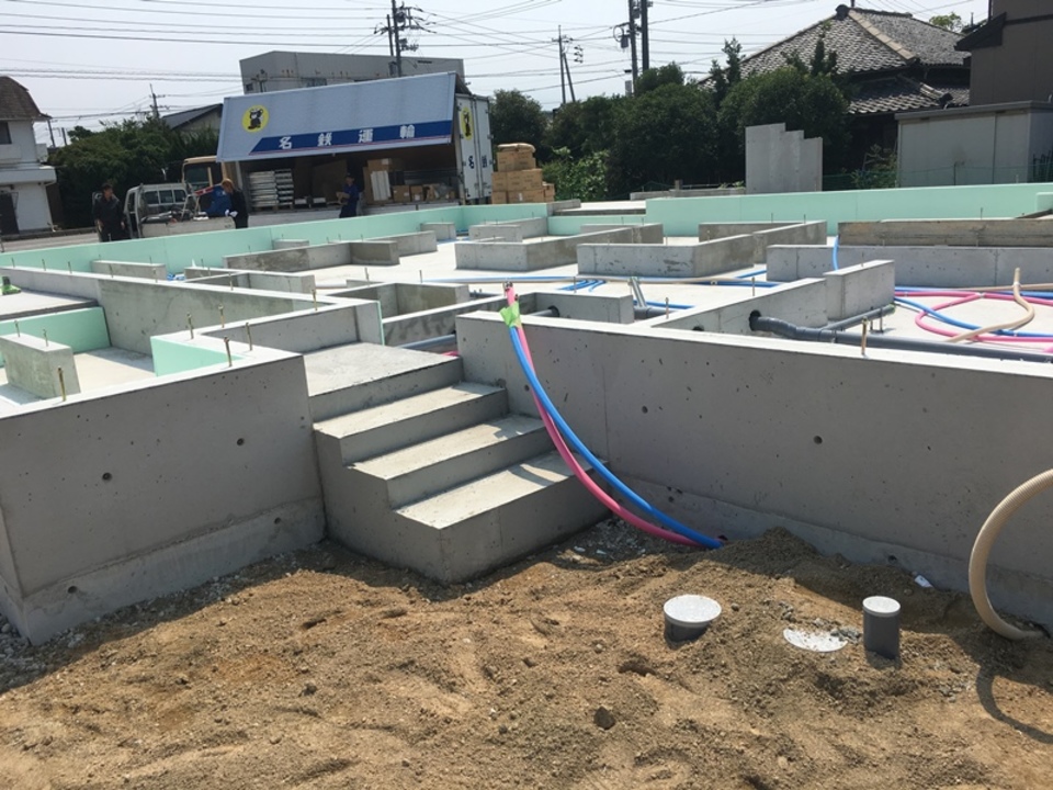 上棟前