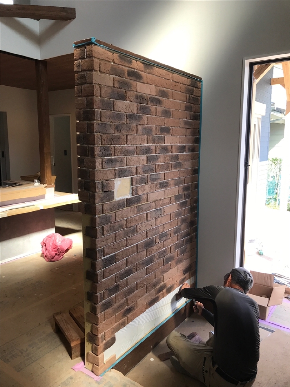 内部施工状況