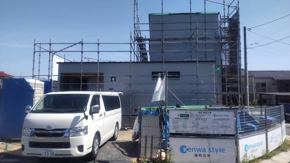外部施工状況