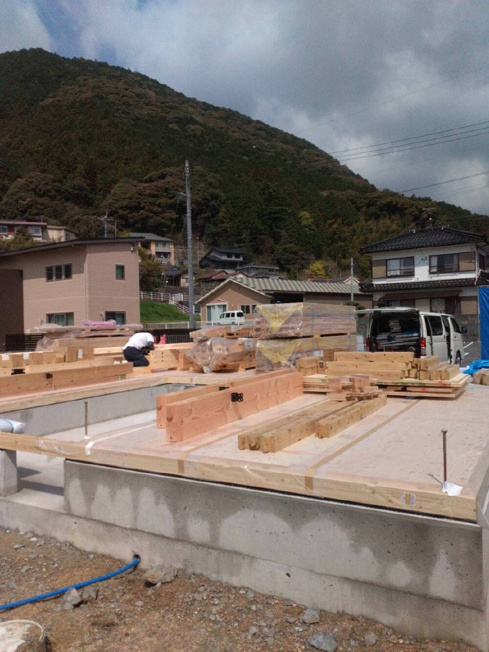 上棟準備