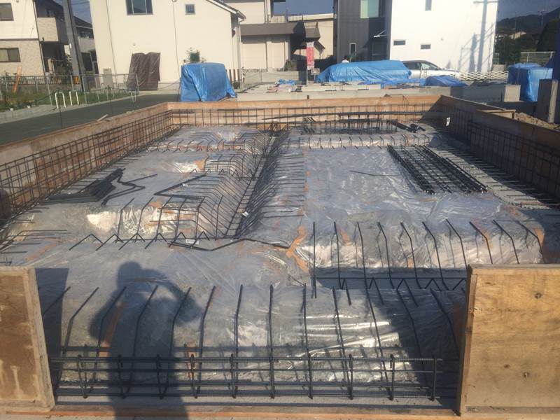 基礎配筋工事