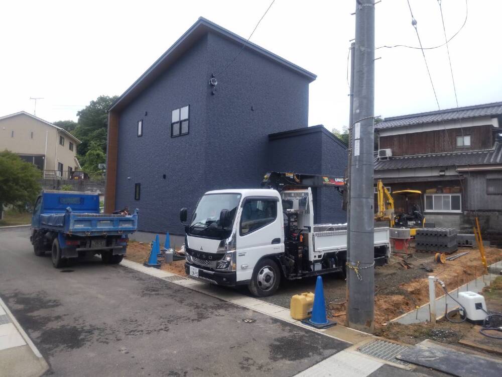 外部施工状況
