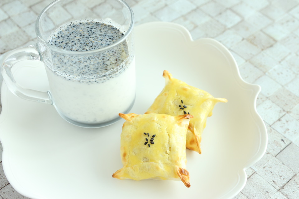 「食べる」が楽しくなる！2～3歳の食育レッスン！～スイートポテトパイ＆セサミラテを作ろう～