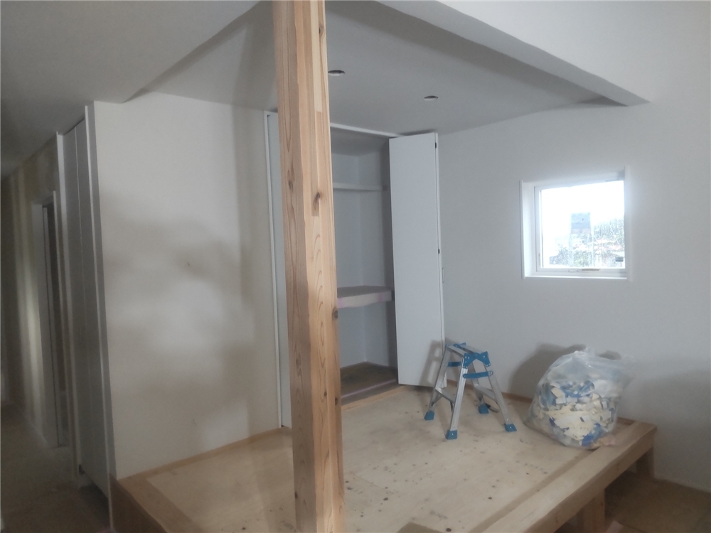 内部施工状況