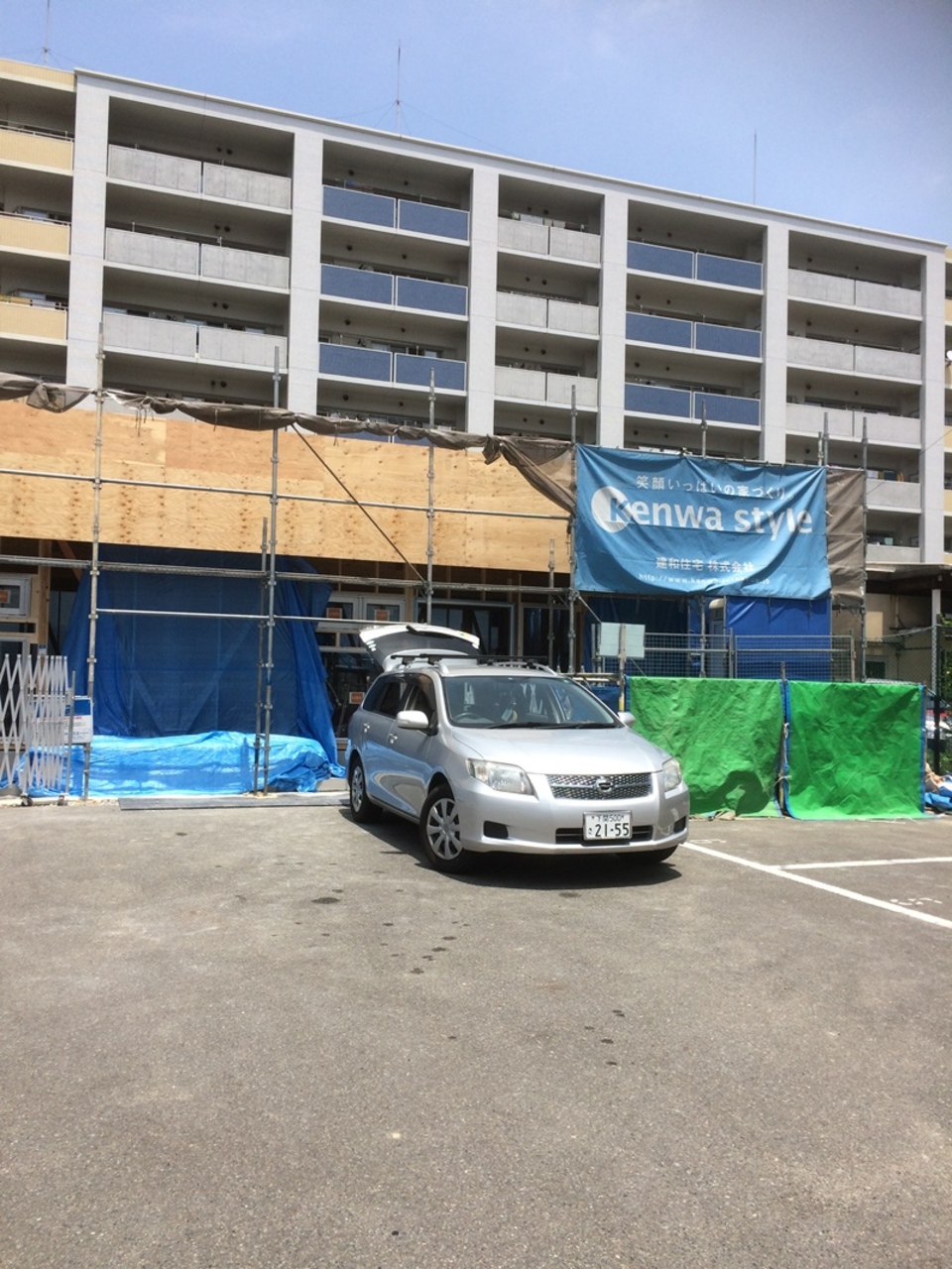 内部工事状況