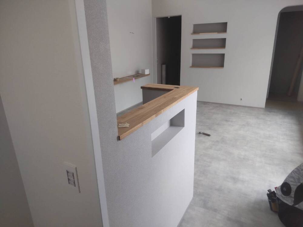 内部施工状況