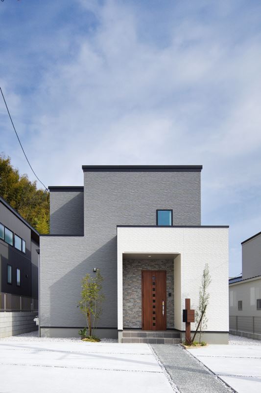 白石2号地モデルハウス（山口市宮島町）