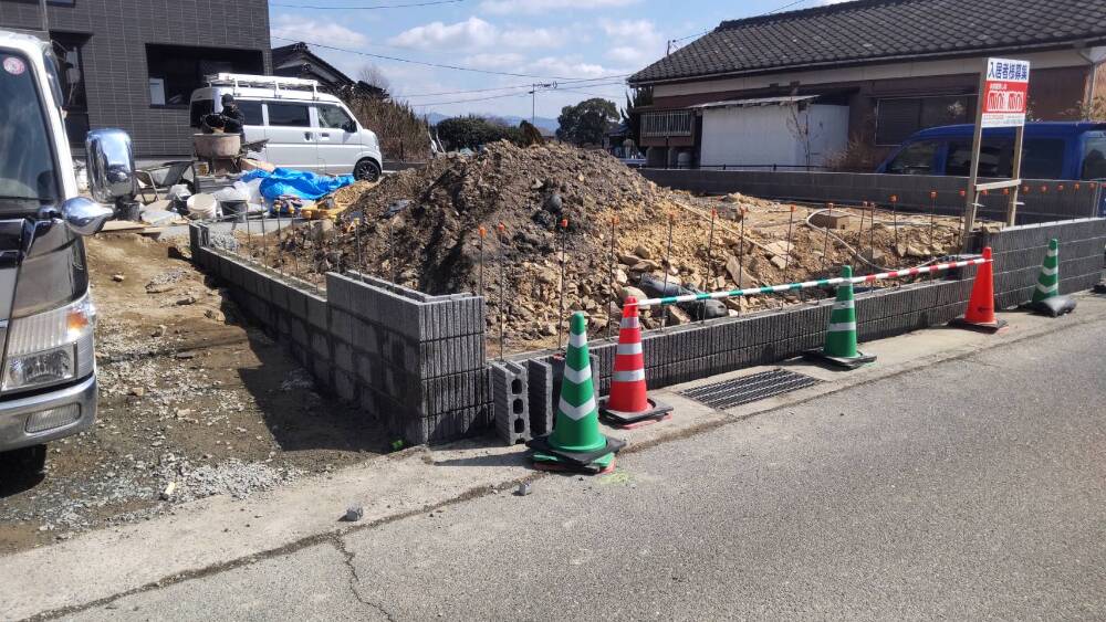 外部施工状況