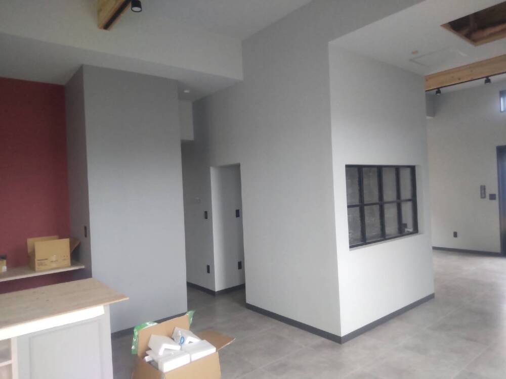 内部施工状況
