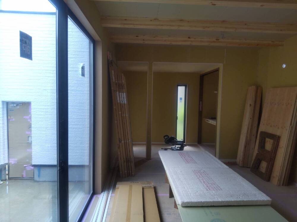 内部施工状況