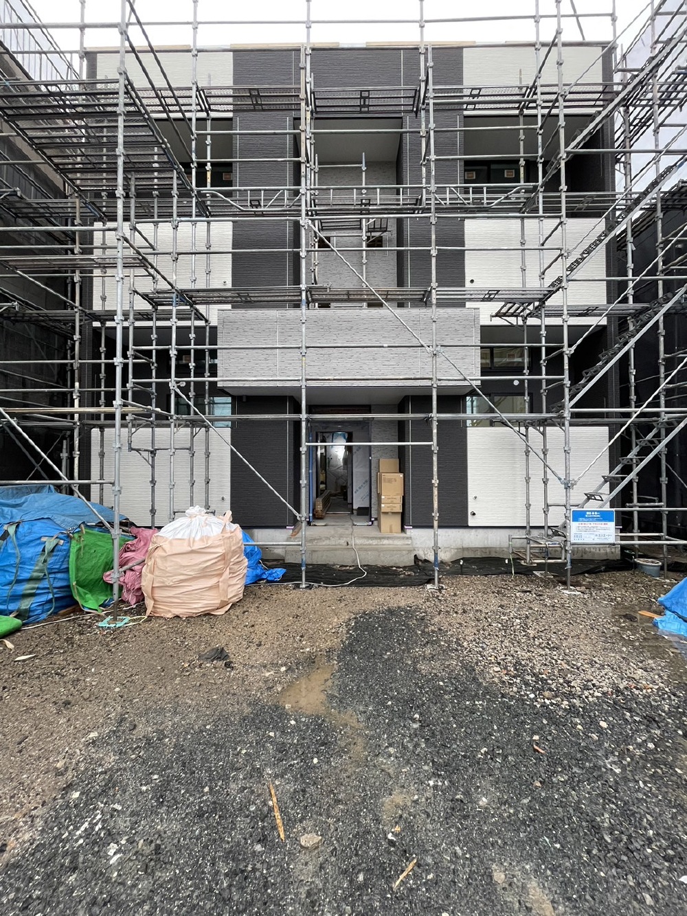 外部施工状況