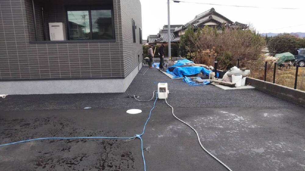 外部施工状況