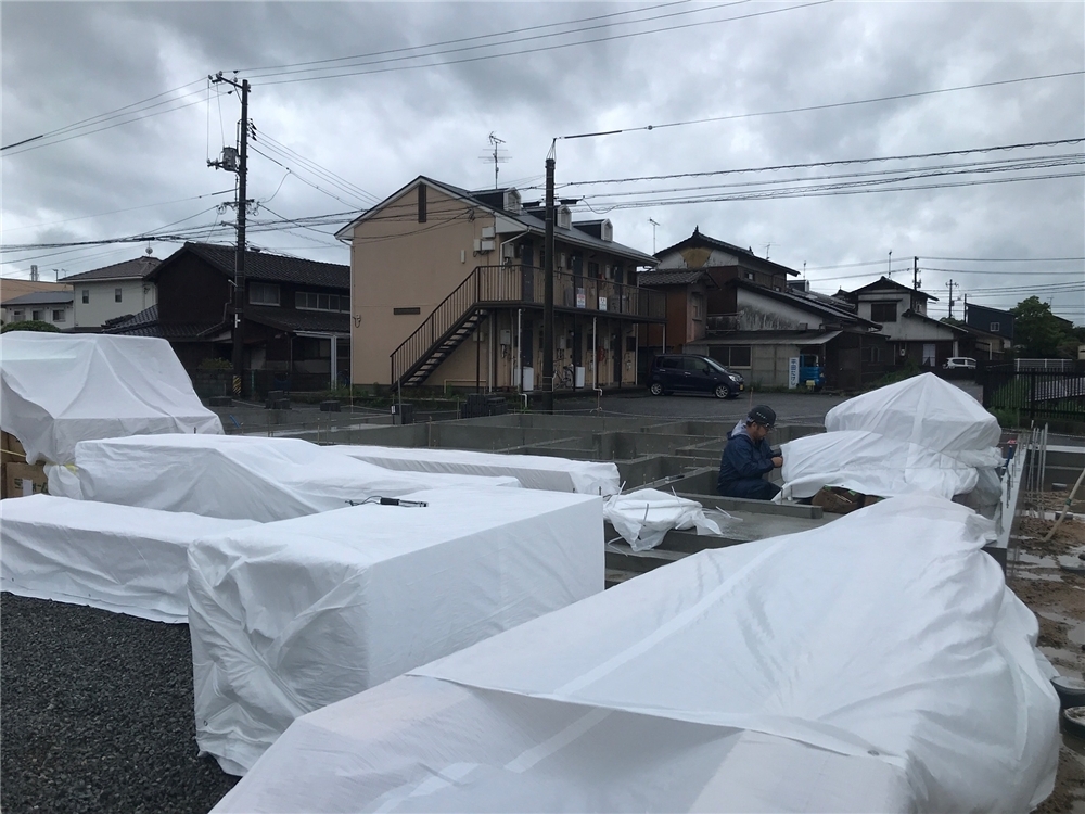 上棟準備