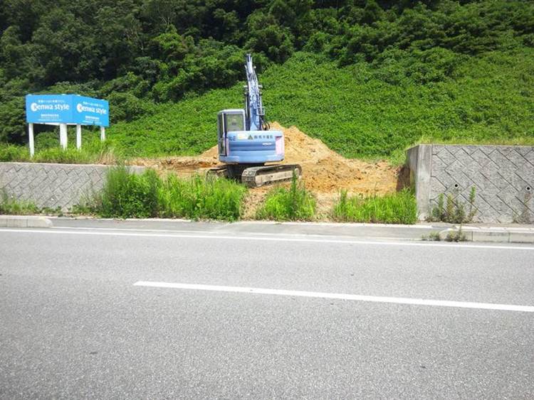 いよいよ始まります～宅盤鋤取り