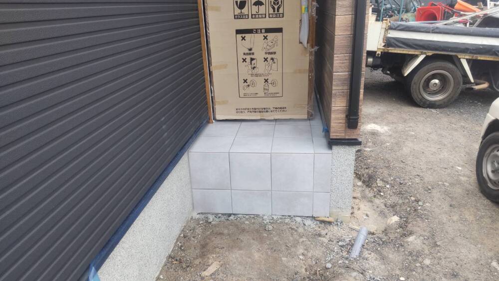 外部施工状況