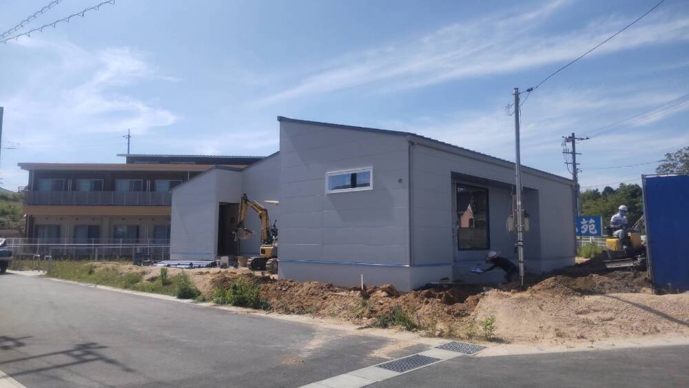 外部施工状況
