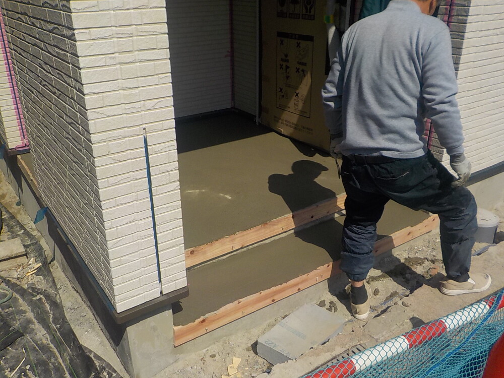 外部施工状況
