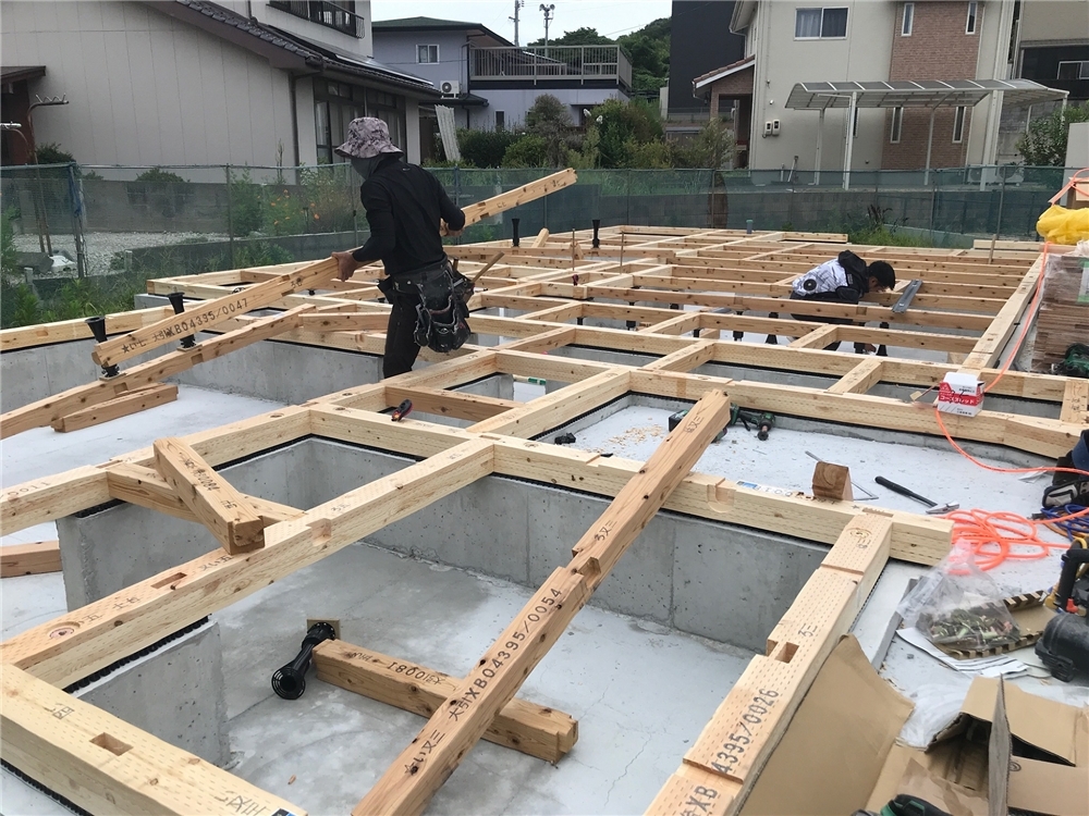 上棟準備