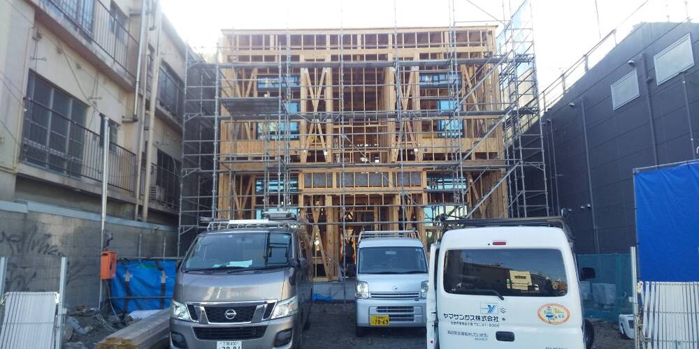 外部施工状況
