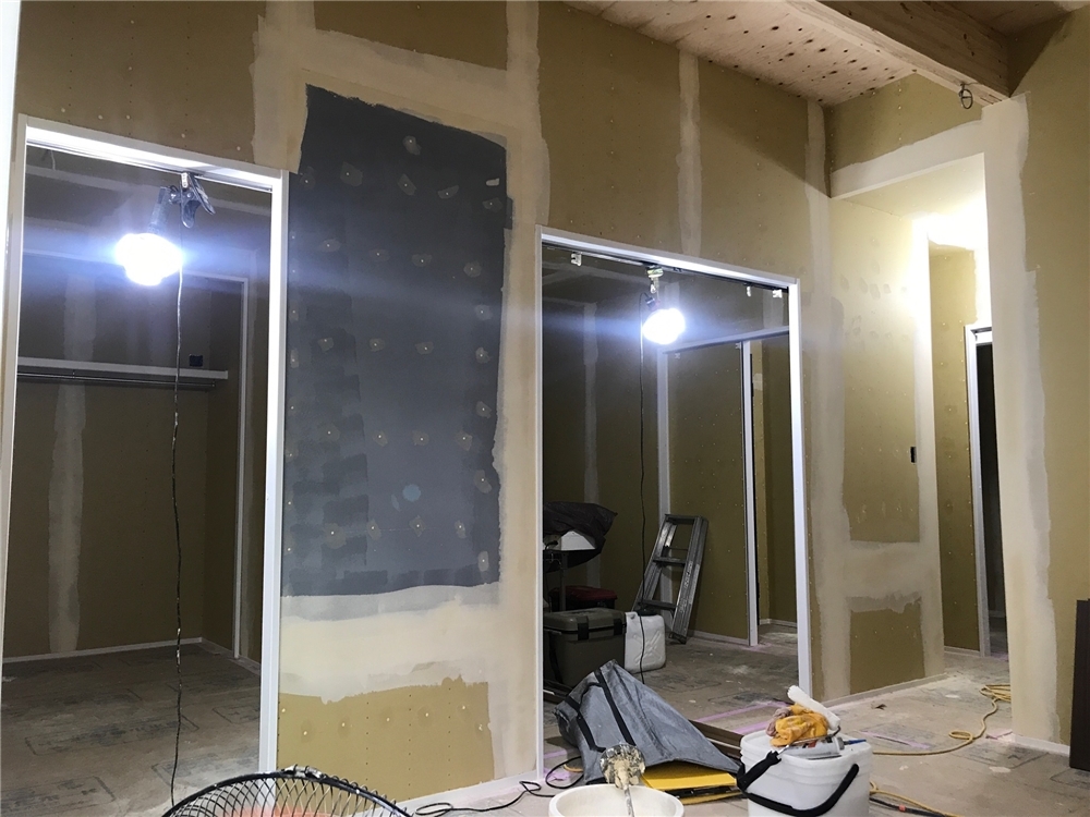 内部施工状況