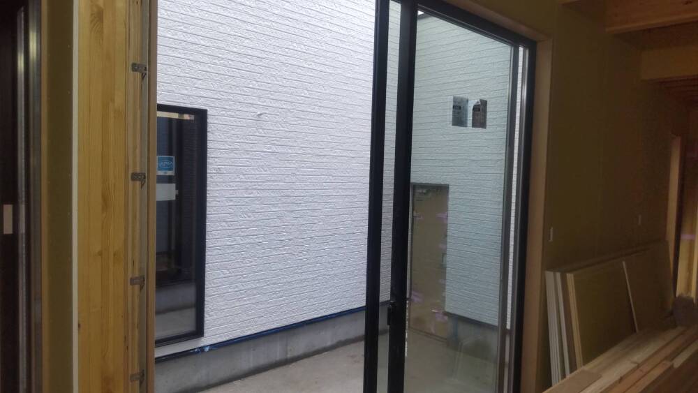 内部施工状況