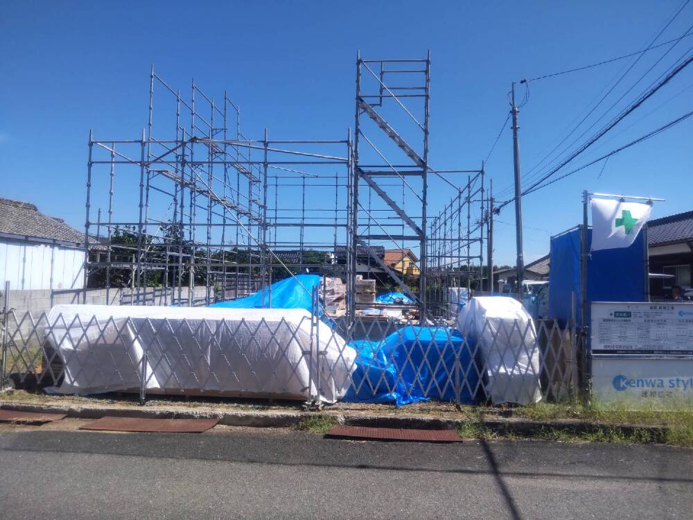 上棟準備