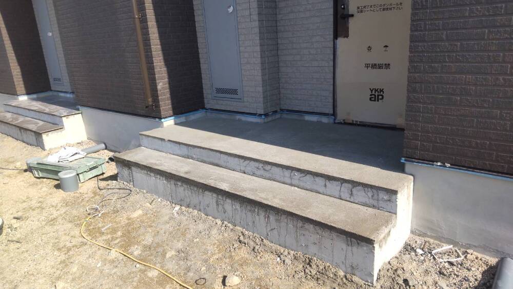外部施工状況