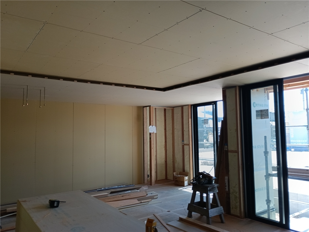 内部施工状況
