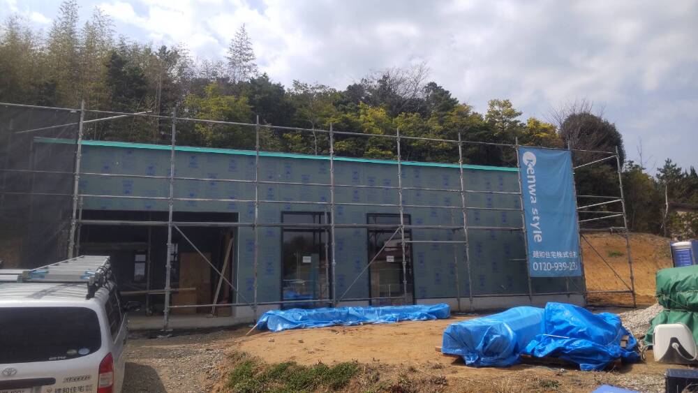 外部施工状況