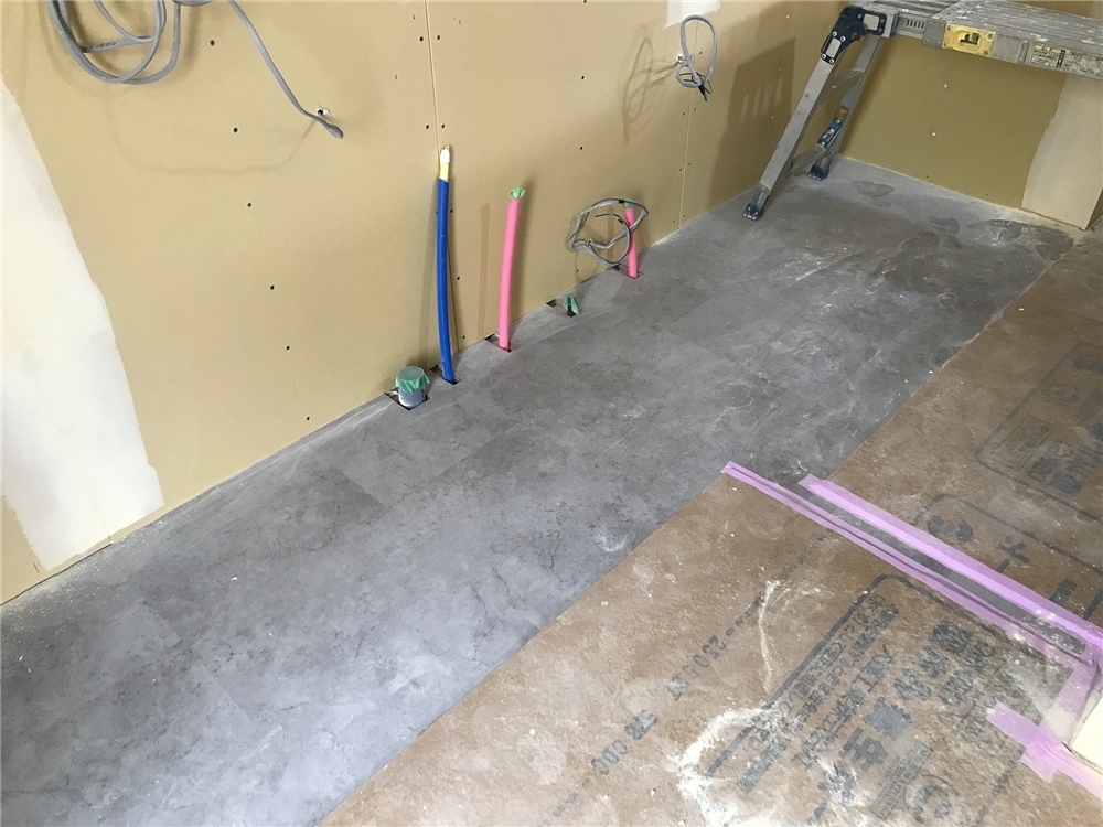 内部施工状況