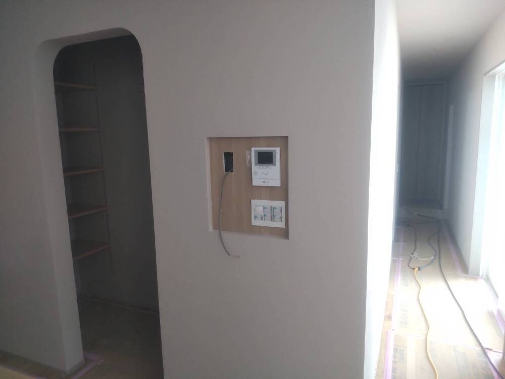内部施工状況