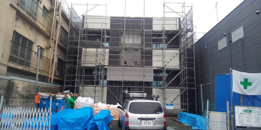 外部施工状況