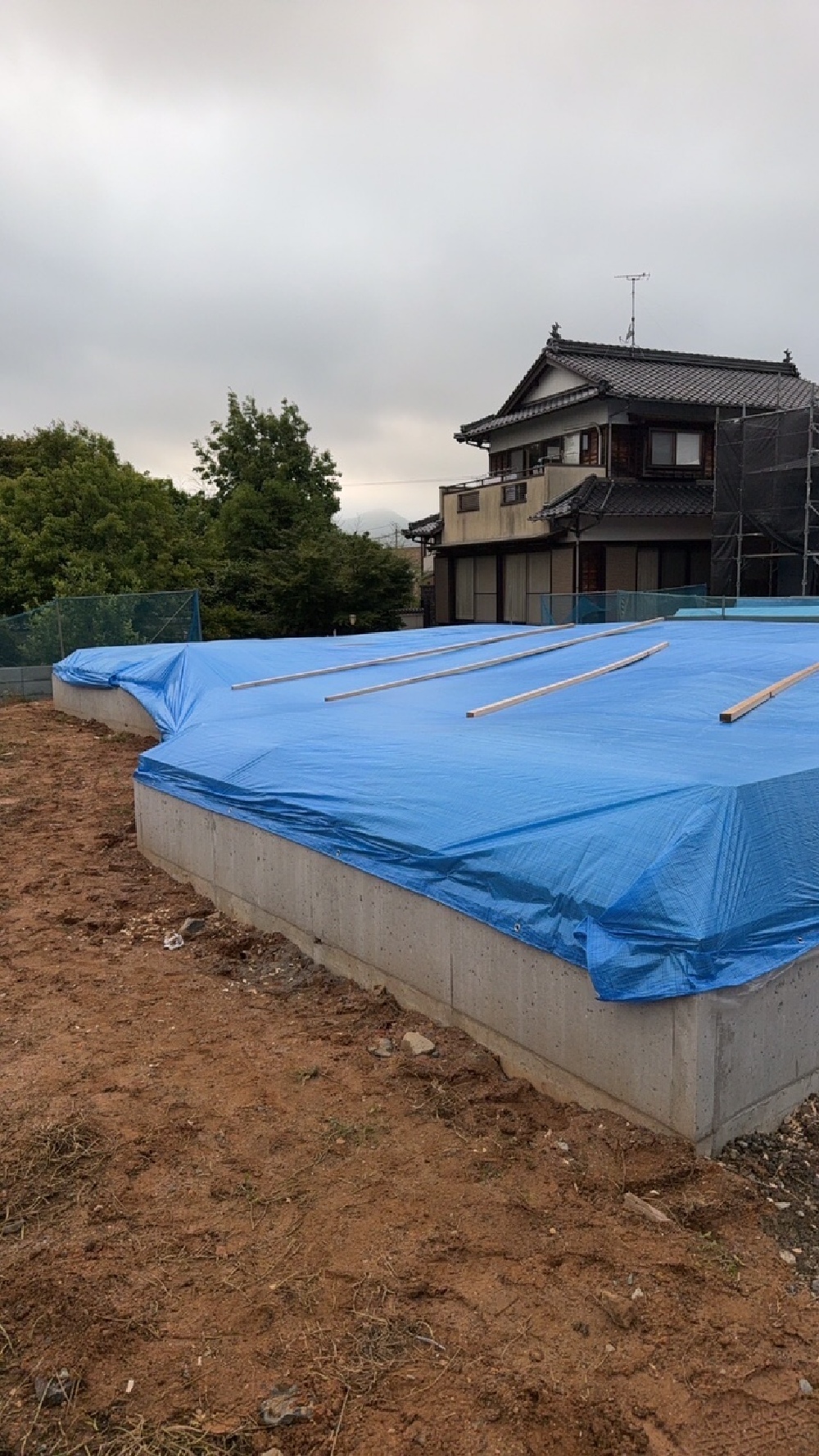 上棟準備