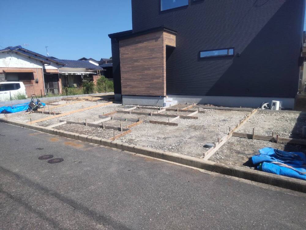 外部施工状況