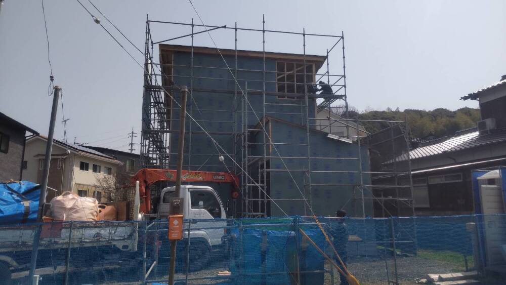 外部施工状況