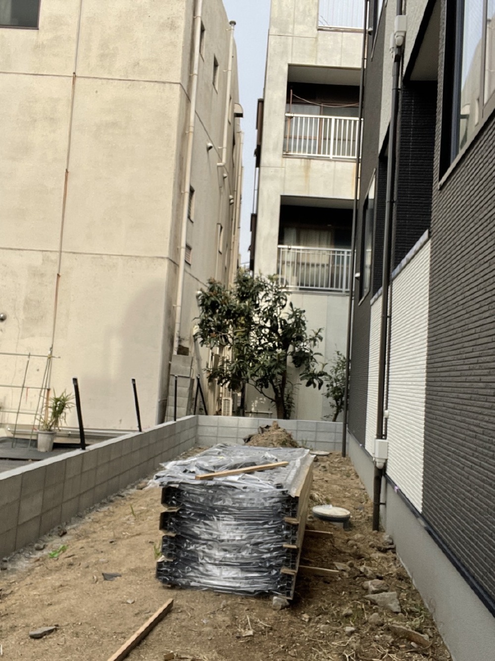 外部施工状況