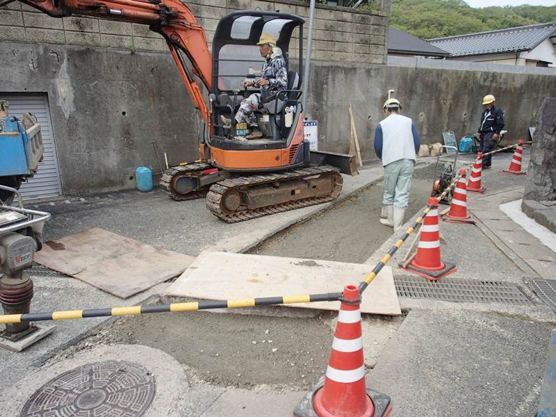 下水引き込み工事