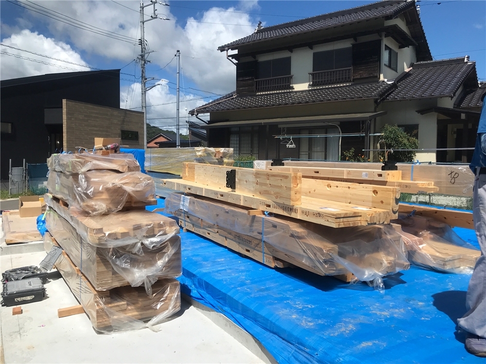 上棟準備