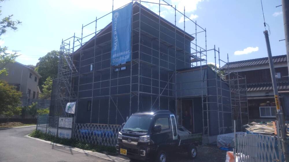 外部施工状況